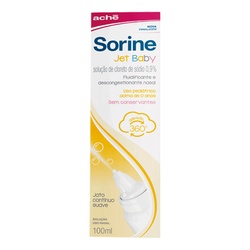 Sorine Jet Baby 0,9% Sol Nasal 100ml