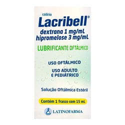 Lacribell 1mg/ml + 3mg/ml Sol Oft 15ml