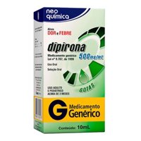 Dipirona Monoidratada 500mg/ml Gotas 10ml Gen.neo QuÍmica