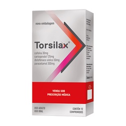 Torsilax ? Associação Analgésica E Relaxante Muscular Que Pode Conter Carisoprodol_#44; Diclofenaco_#44; Paracetamol E C