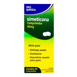 Simeticona 40mg 20cpr Gen.neo QuÍmica