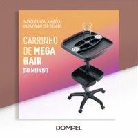 Carrinho Mega Hair Preto 501