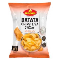 Batata Croques Cheddar Com Bacon 45g