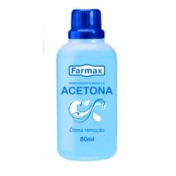 Acetona Farmax Azul 80ml