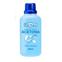 Acetona Farmax Azul 80ml