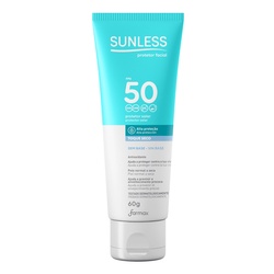 Protetor Solar Farmax Sunless F Fps50 Sem Base 60g