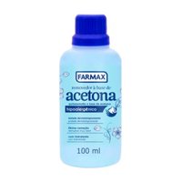 Acetona Farmax Azul 100ml