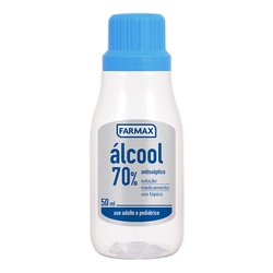 Álcool 70% 50ml Farmax