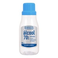Álcool 70% 50ml Farmax