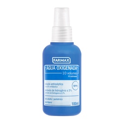 Água Oxigenada AntissÉptica Spray Farmax 10vol 100ml