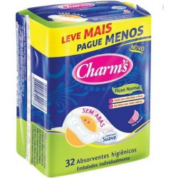 Absorvente Charms Suave 32un Sem Abas