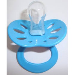 Chupeta TetÊ CoraÇÃo Rn Redondo Silicone Un Ref.0409-rn-rs