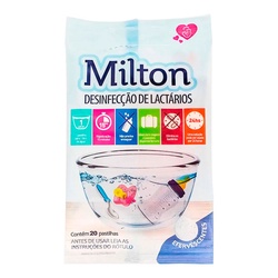DesinfecÇÃo LactÁrios/masc Milton 20pastilhas
