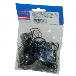 ElÁstico De Cabelo Santa Clara Pequeno Preto 200un 2167