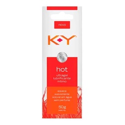Gel Lubrificante Íntimo K-y Hot 50g