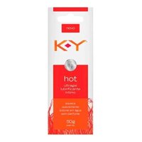 Gel Lubrificante Íntimo K-y Hot 50g