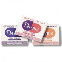 Grampo Darma N5 Castanho 100un