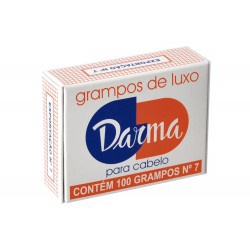 Grampo Darma N7 Louro 100un