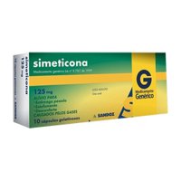 Simeticona 125mg 10cps Gen.sandoz