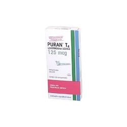 Puran T4 125mcg 30cpr
