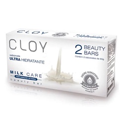 Sabonete Cloy Beauty Milk Care 2un 80g