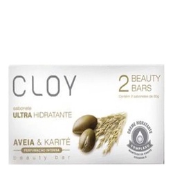 Sabonete Cloy Beauty Aveia E KaritÉ 2un 80g