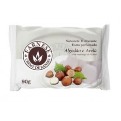 Sabonete Farnese AlgodÃo E AvelÃ 85g