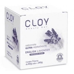 Sabonete Cloy Beauty English Lavender 80g