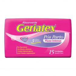 Absorvente PÓs Parto Geriatex 15un