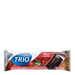 Barra De Cereais Trio Light Chocolate Morango 25g