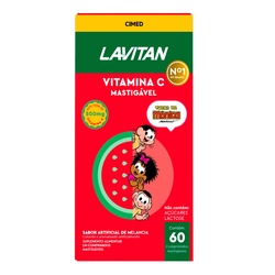 Lavitan Vitamina C Turma Da MÔnica Sabor Melancia 60cpr