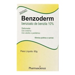 Benzoderm Sabonete Benzoato De Benzila 60g
