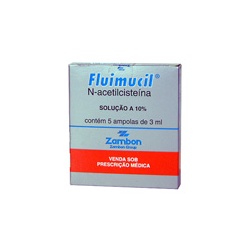Fluimucil 100mg/ml Inj 5ampolas 3ml