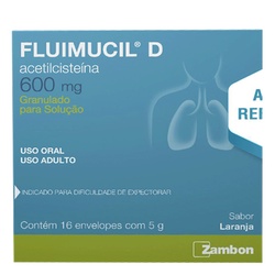 Fluimucil D 600mg Po 16x5g