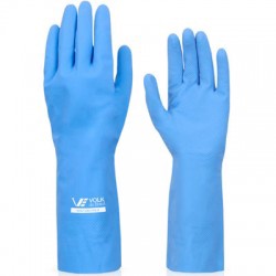 Luva De LÁtex Volk Multiuso Amarelo M 1par