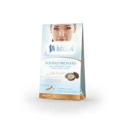Folhas DepilatÓria Depil Bella Facial Óleo De Argan 8pares