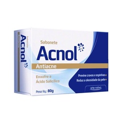 Sabonete Acnol Anti-acne Ácido SalicÍlico E Enxofre 90g