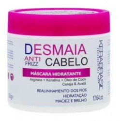 MÁscara Capilar Kerabrasil Gold Super Liso 500g