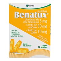 Benatux Pastilha 12un Mel _ LimÃo