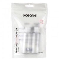 Kit Viagem Oceane Frascos Transparente 2x100ml