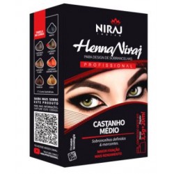 Henna Niraj Castanho MÉdio 3,5g