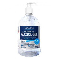 Álcool Gel Dermacream Aloe Vera 500ml