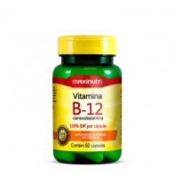 Vitamina B12 60cps Maxinutri Pote