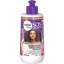 Creme De Pentear Salon Line Sos Super Óleos Nutritivos 300ml
