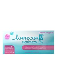 Lomecan Creme 20g 3 Aplicadores