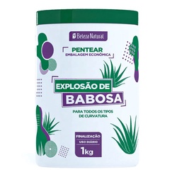 Creme De Pentear Beleza Natural ExplosÃo De Babosa 1kg