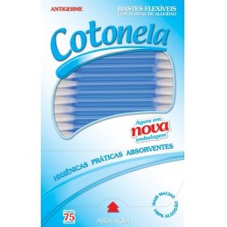 Hastes FlexÍveis Cotonela Azul 150un