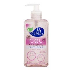 Álcool Gel Hi Clean Extrato De Rosas 250ml
