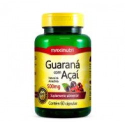Guarana Do Amazonas 500mg 60cps Maxinutr