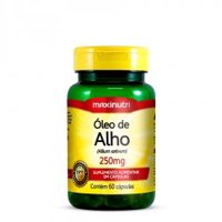 Óleo De Alho 250mg 60cps Maxinutri